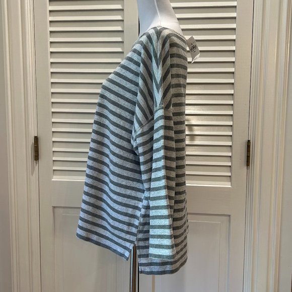 Lou & Grey Striped Top (NWT) - Picture 3 of 8